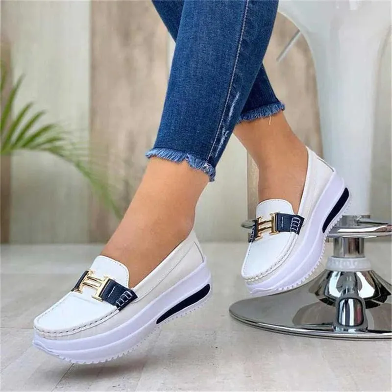 2021 Women's Casual Comfortable Platform Loafers