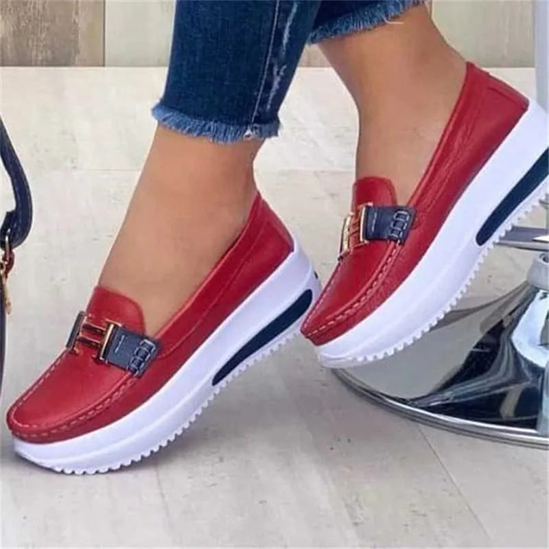 2021 Women's Casual Comfortable Platform Loafers
