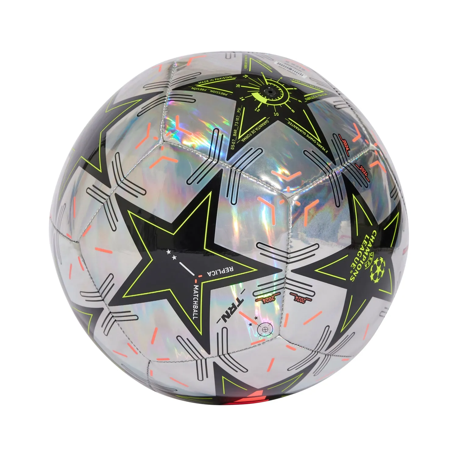 2024 UEFA Champions League Training Foil Ball
