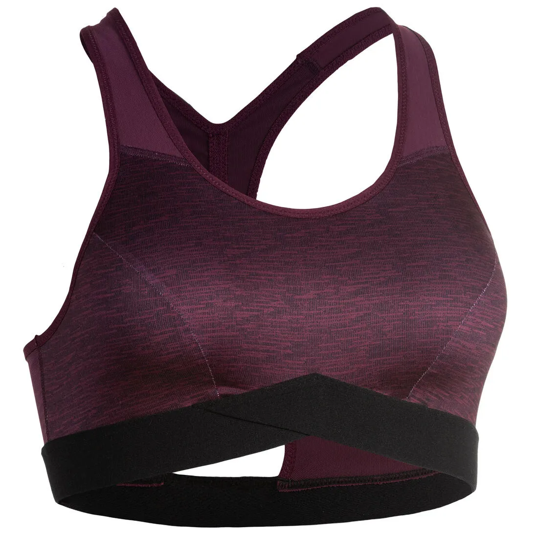 500 Women's Fitness Cardio Training Sports Bra - Print