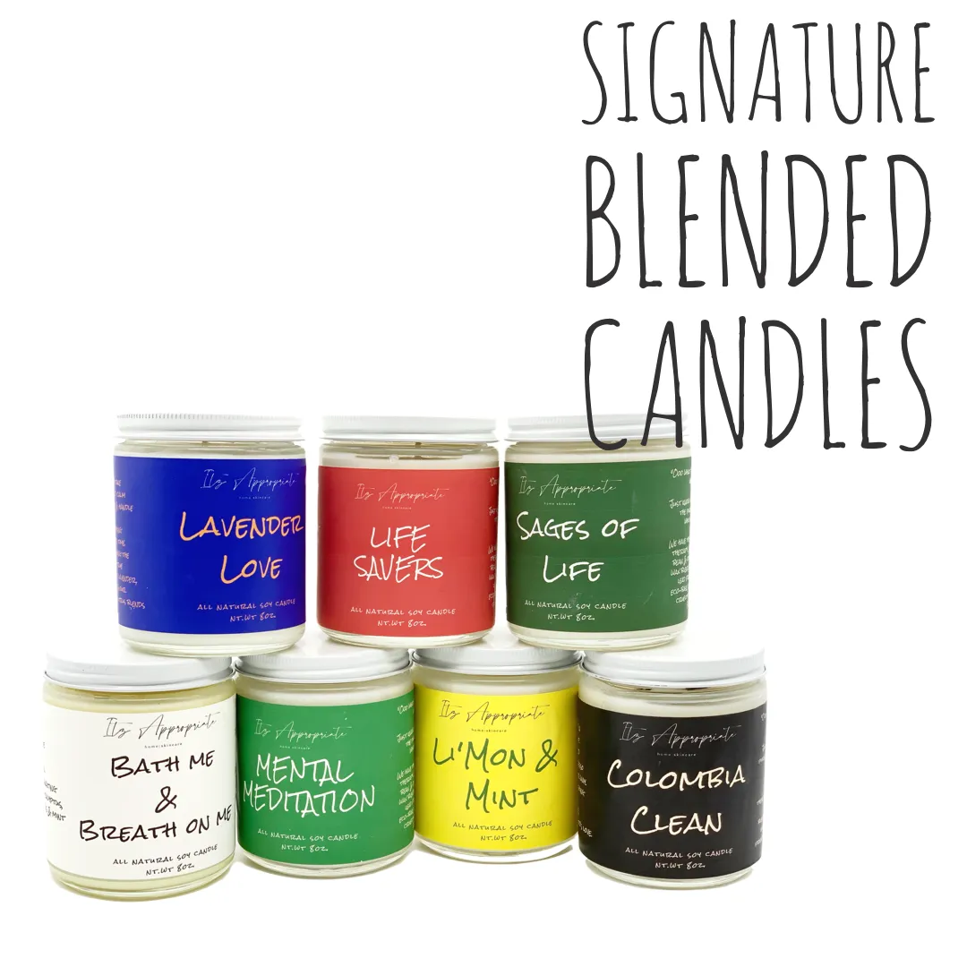 9oz. Signature All Natural Soy Candles