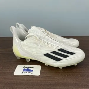 Adidas Adizero Low Top Lightweight Football Cleats White/Black GX4049 Men Sz