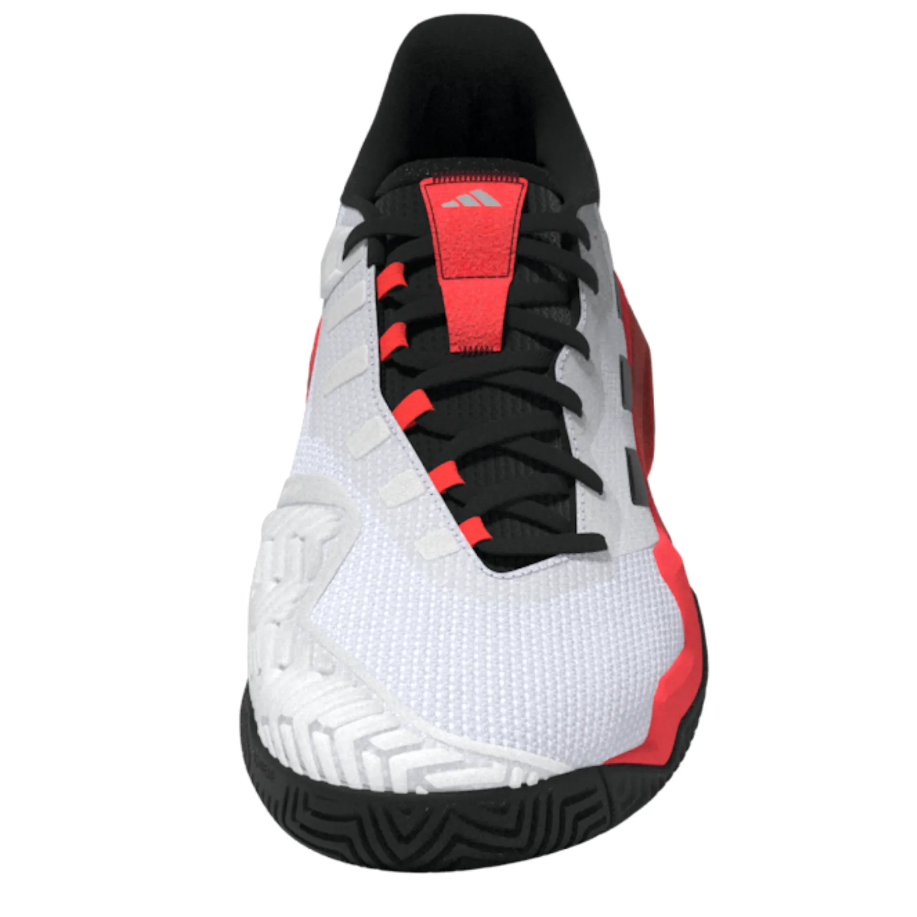 Adidas Barricade 13 Mens Tennis Shoes - Cloud White/Core Black/Lucid Red