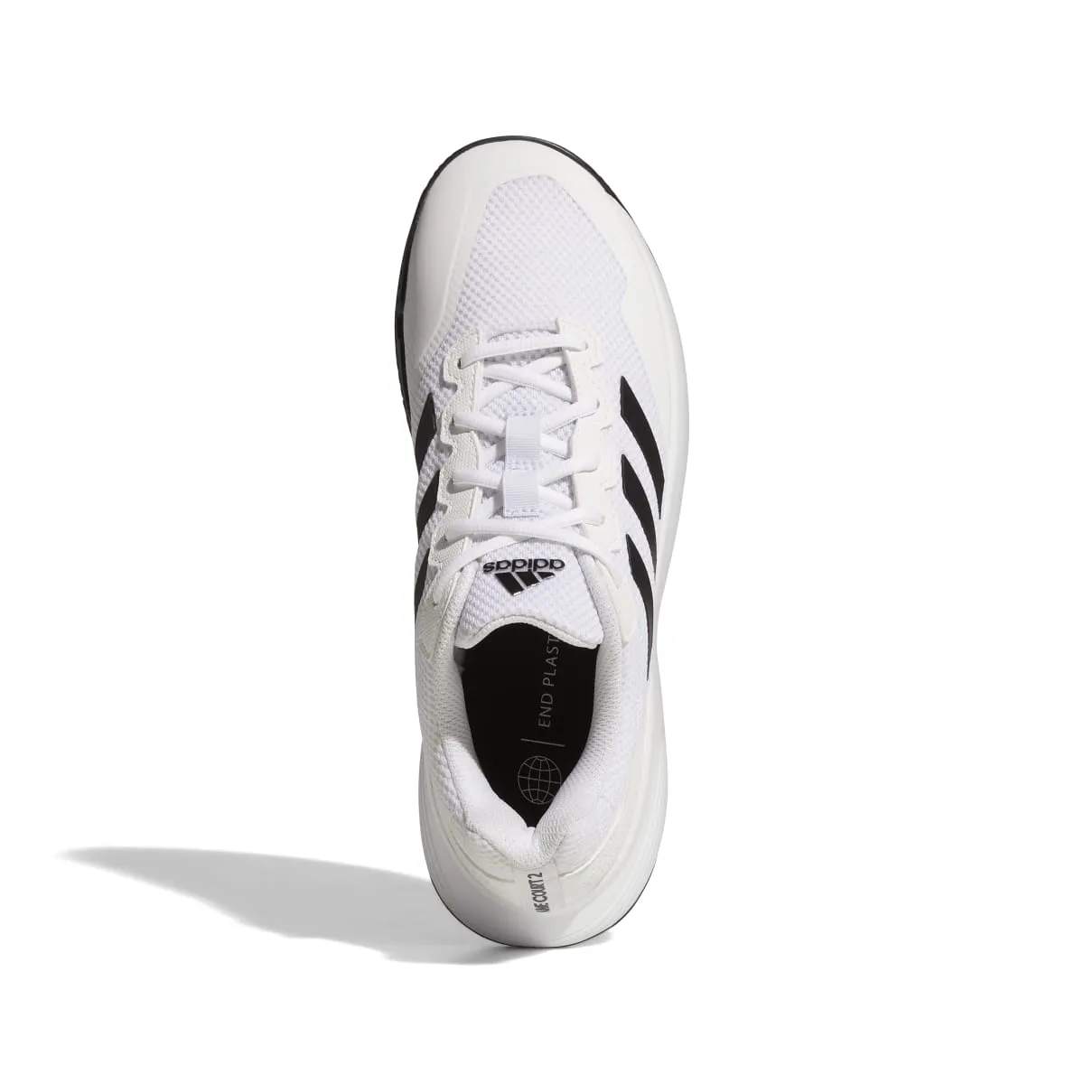 adidas GameCourt 2 Men's Tennis Shoe (White/Black)
