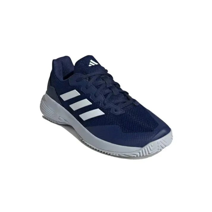 Adidas Gamecourt 2.0 Men's Tennis Shoe | Dark Blue/Cloud White/Halo Blue