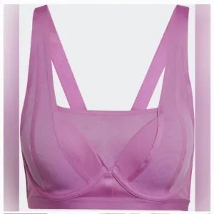 Adidas TLRD Impact Luxe Training High-Support Sports Bra (HL8696) semi pulse lil