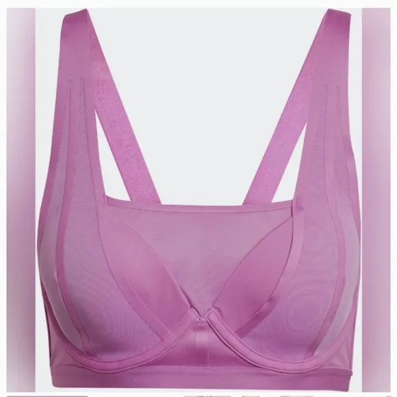 Adidas TLRD Impact Luxe Training High-Support Sports Bra (HL8696) semi pulse lil
