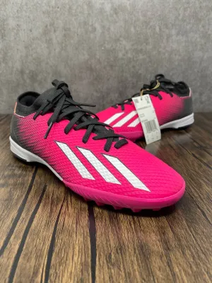 Adidas X Ghosted.3 Turf Soccer Shoes - Pink/Black/White - New