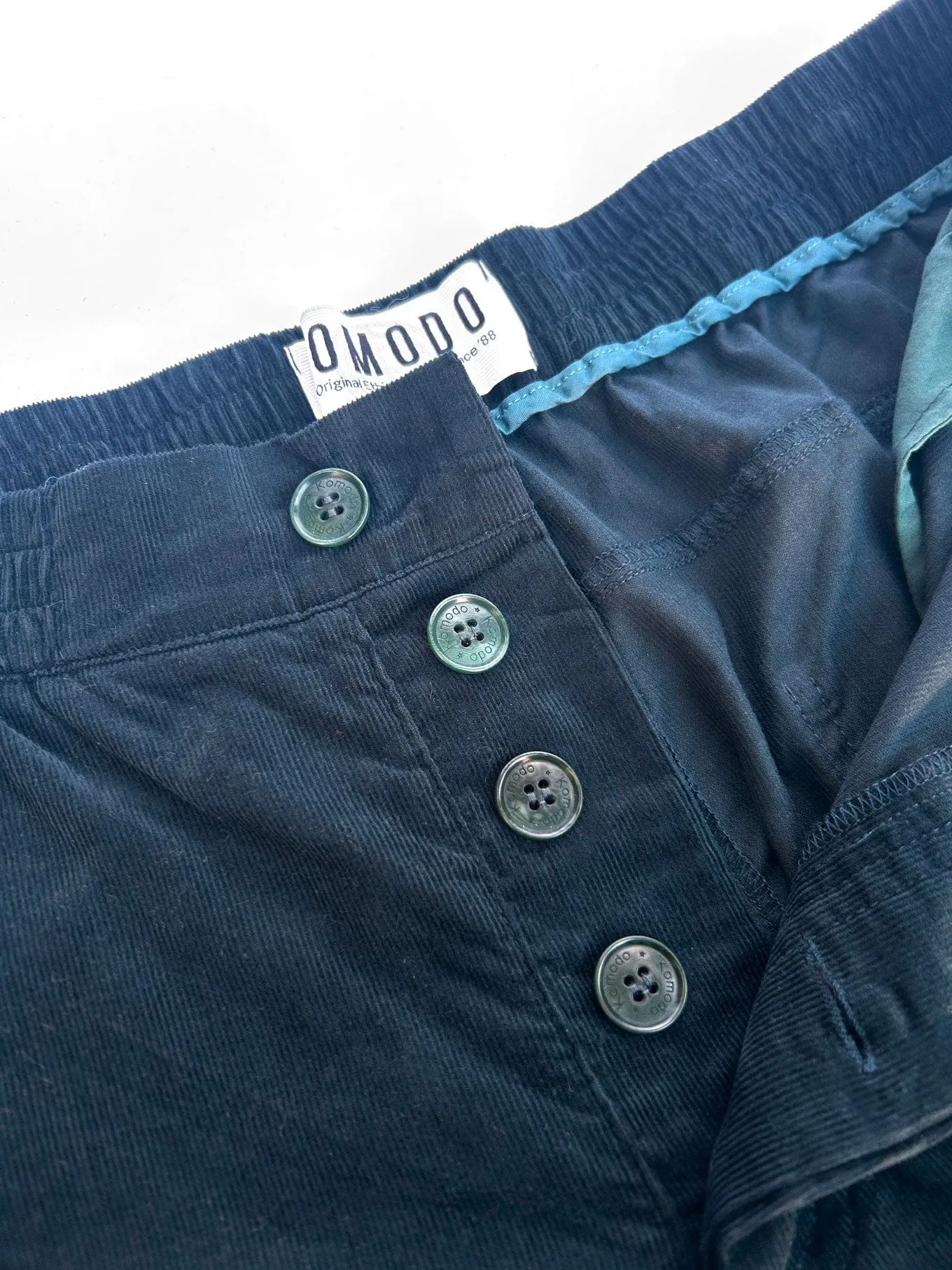 Andro Men's Organic Cotton Trousers | Dark Marine