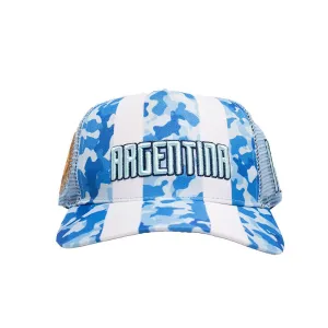 ARGENTINA SOCCER TRUCKER HAT