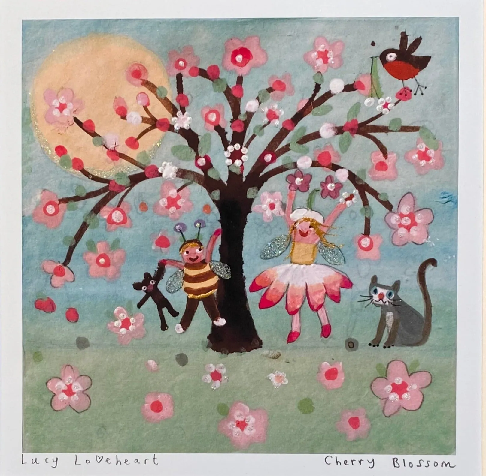 Art Prints | Cherry Blossom | Lucy Loveheart