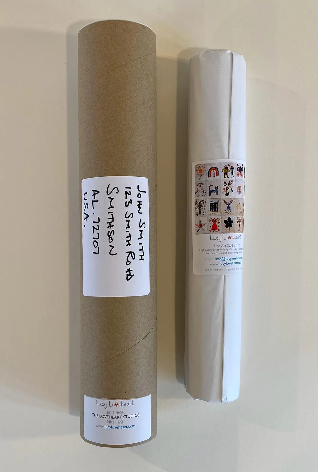 Art Prints in a Tube | Blickling Hall | Lucy Loveheart