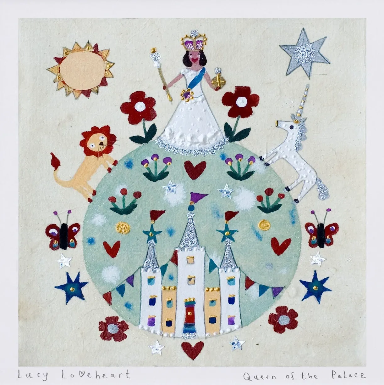 Art Prints |  Queen Of The Palace | Lucy Loveheart