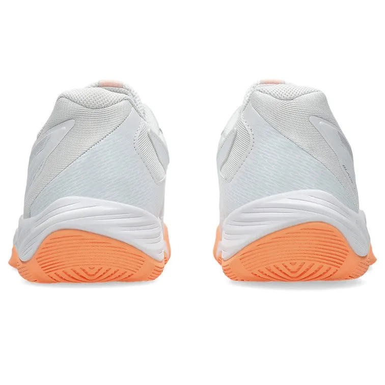 Asics Blade FF Women's White & Grey Blue Indoor Court Shoes