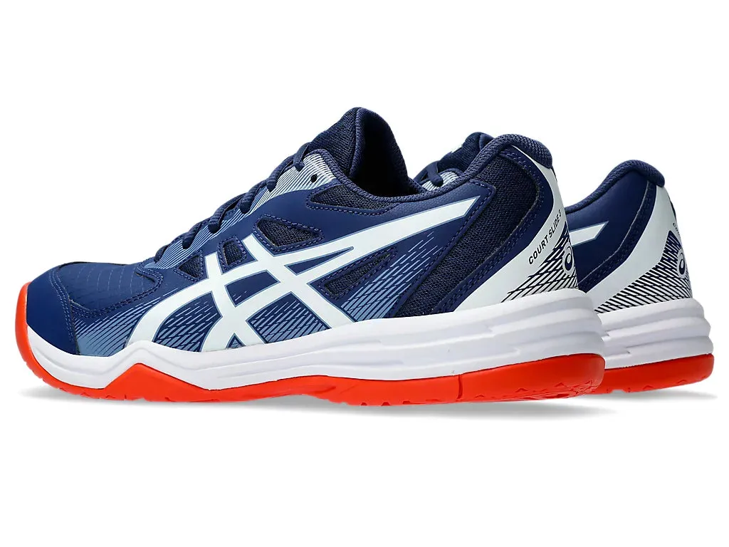 Asics Court Slide 3 Tennis Shoe | Blue Expanse/White
