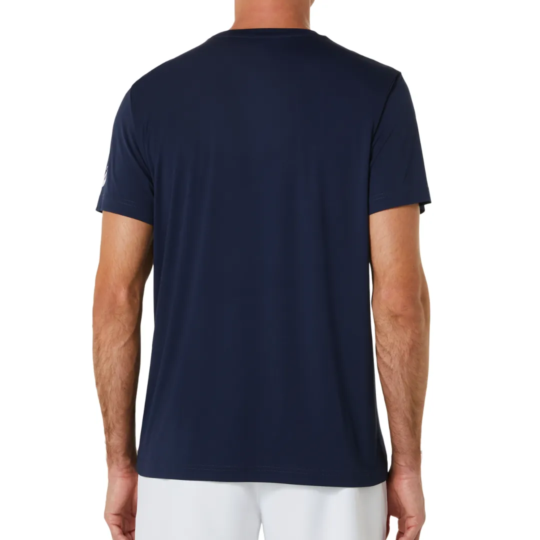 Asics Court Tennis Graphic Men Tee - Midnight