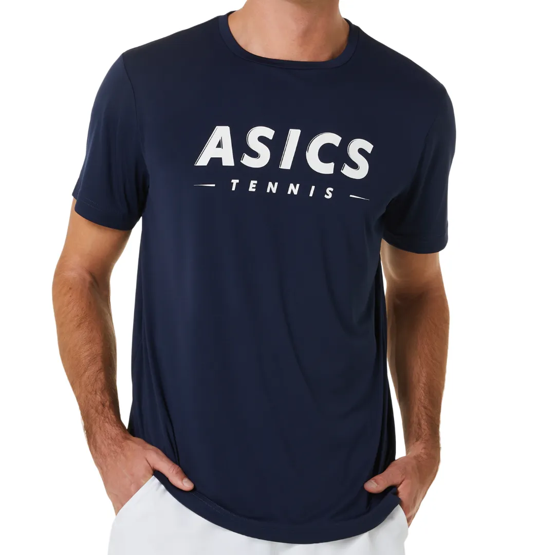 Asics Court Tennis Graphic Men Tee - Midnight