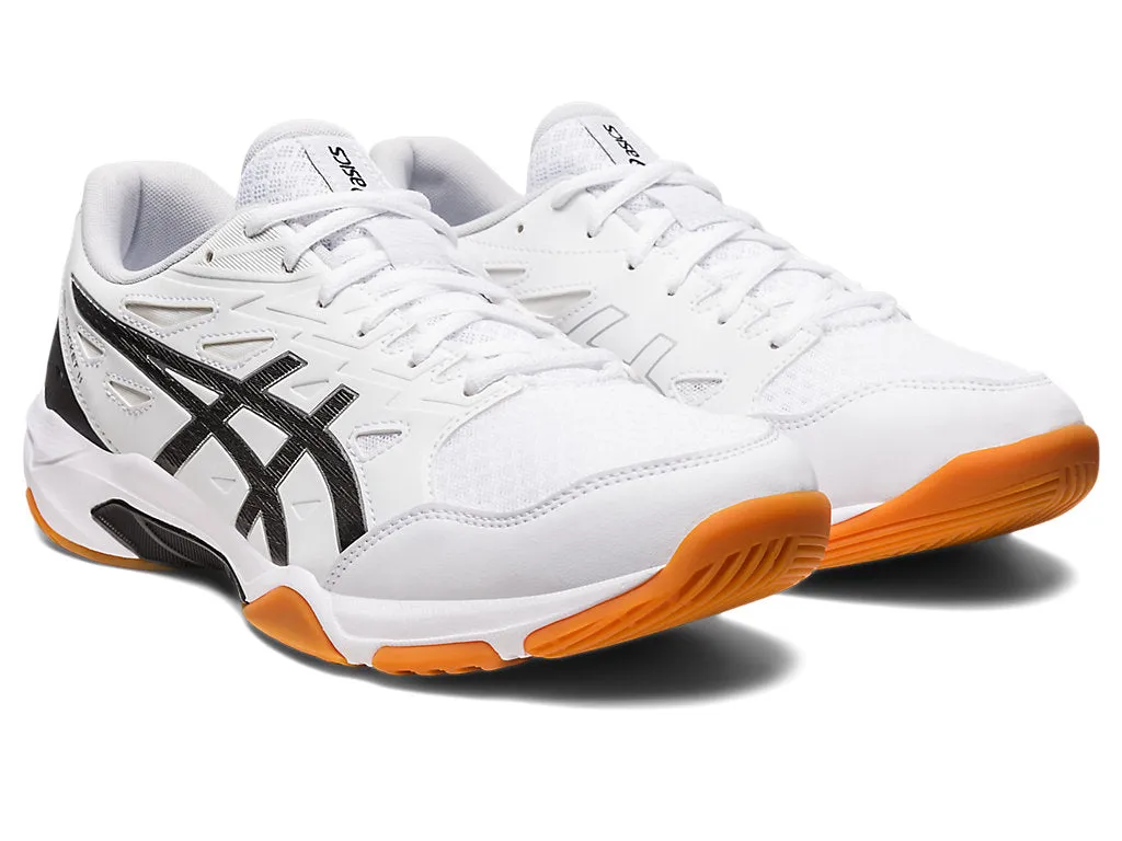Asics Men's GEL-Rocket 11 Indoor Shoes in White/Pure Silver