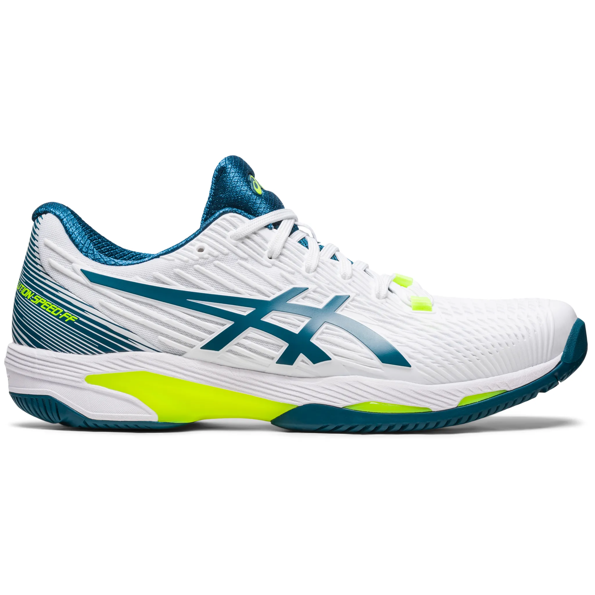 ASICS Solution Speed FF2 (Men's) White/Restful Teal