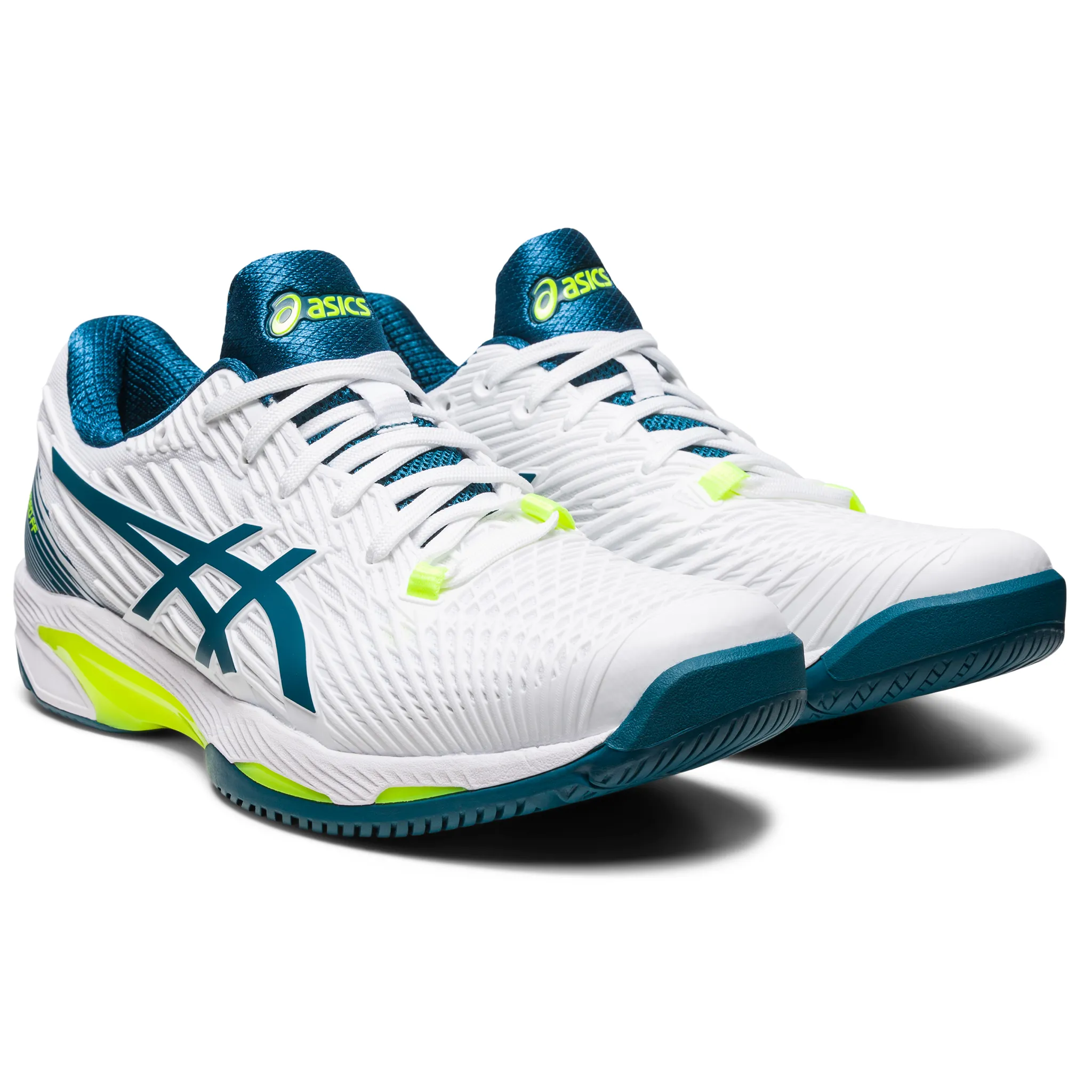 ASICS Solution Speed FF2 (Men's) White/Restful Teal
