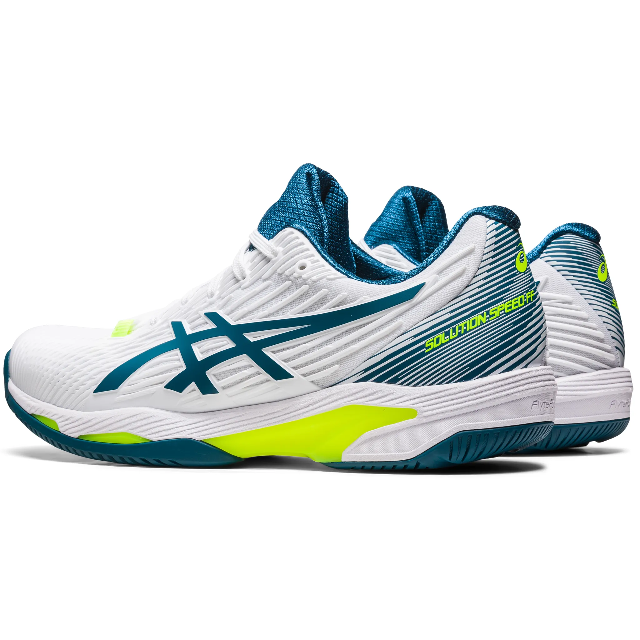 ASICS Solution Speed FF2 (Men's) White/Restful Teal