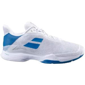 Babolat Jet Tere All Court Mens Shoes -White/Saxony Blue