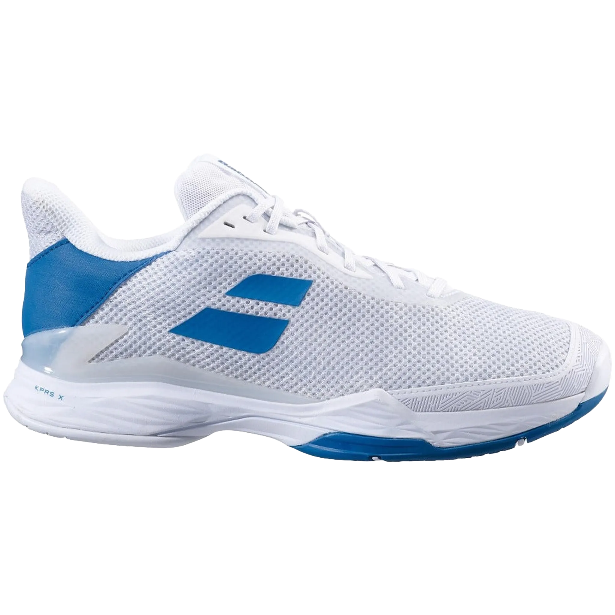Babolat Jet Tere All Court Mens Shoes -White/Saxony Blue
