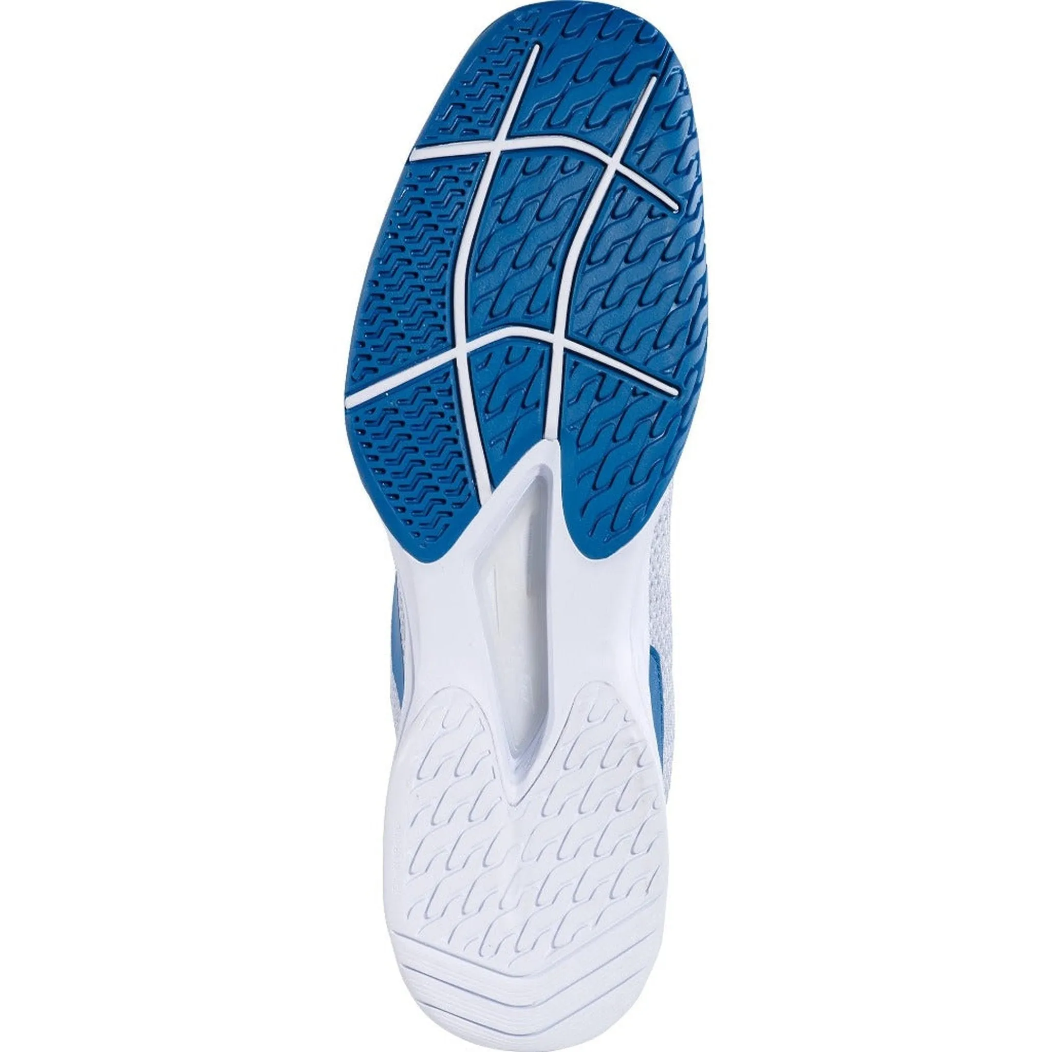 Babolat Jet Tere All Court Mens Shoes -White/Saxony Blue