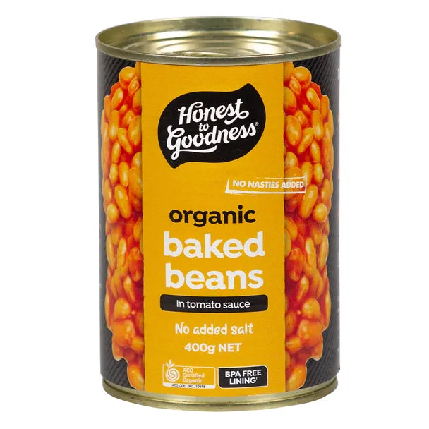 Baked beans 400g - Organic