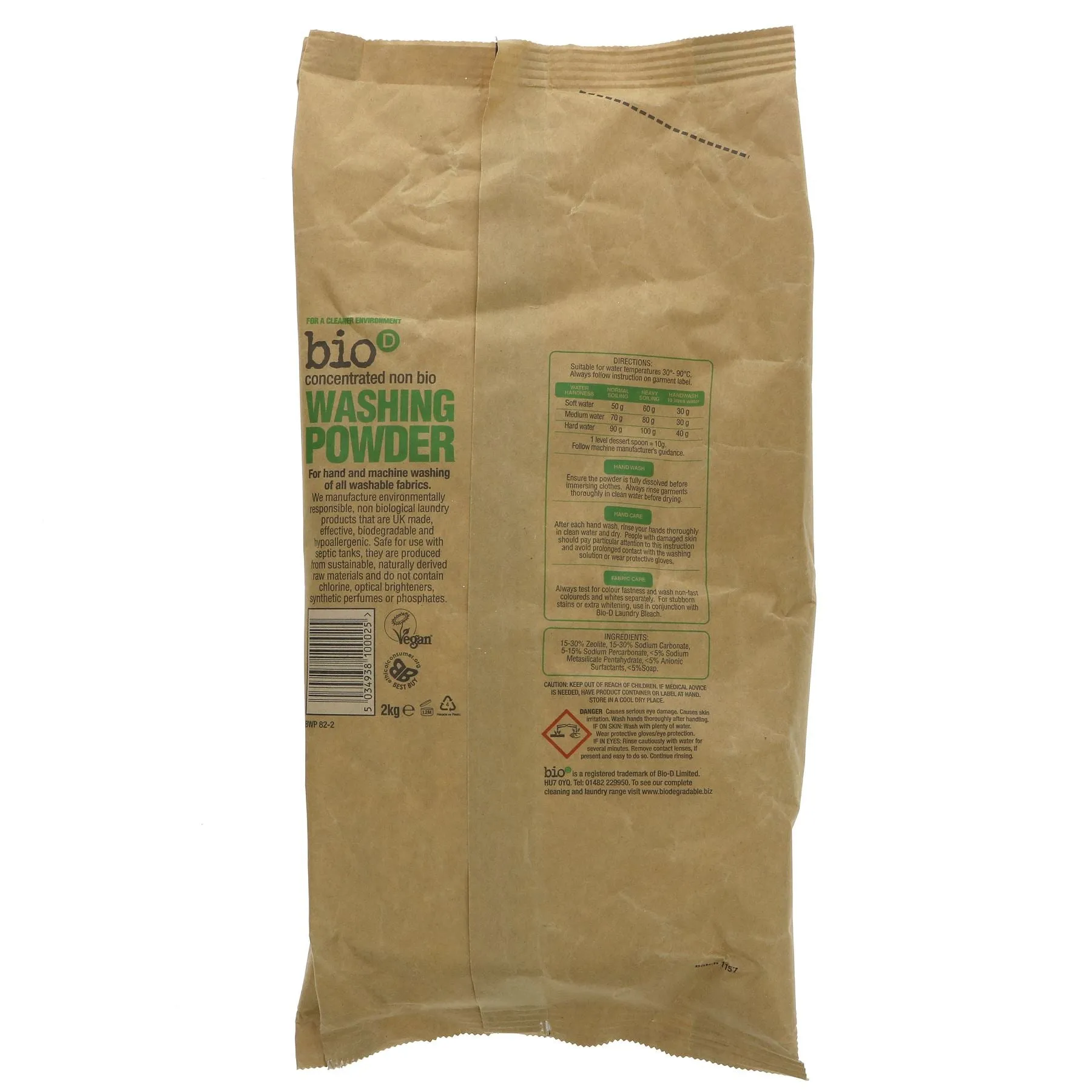 Bio D | Washing Powder | 2kg