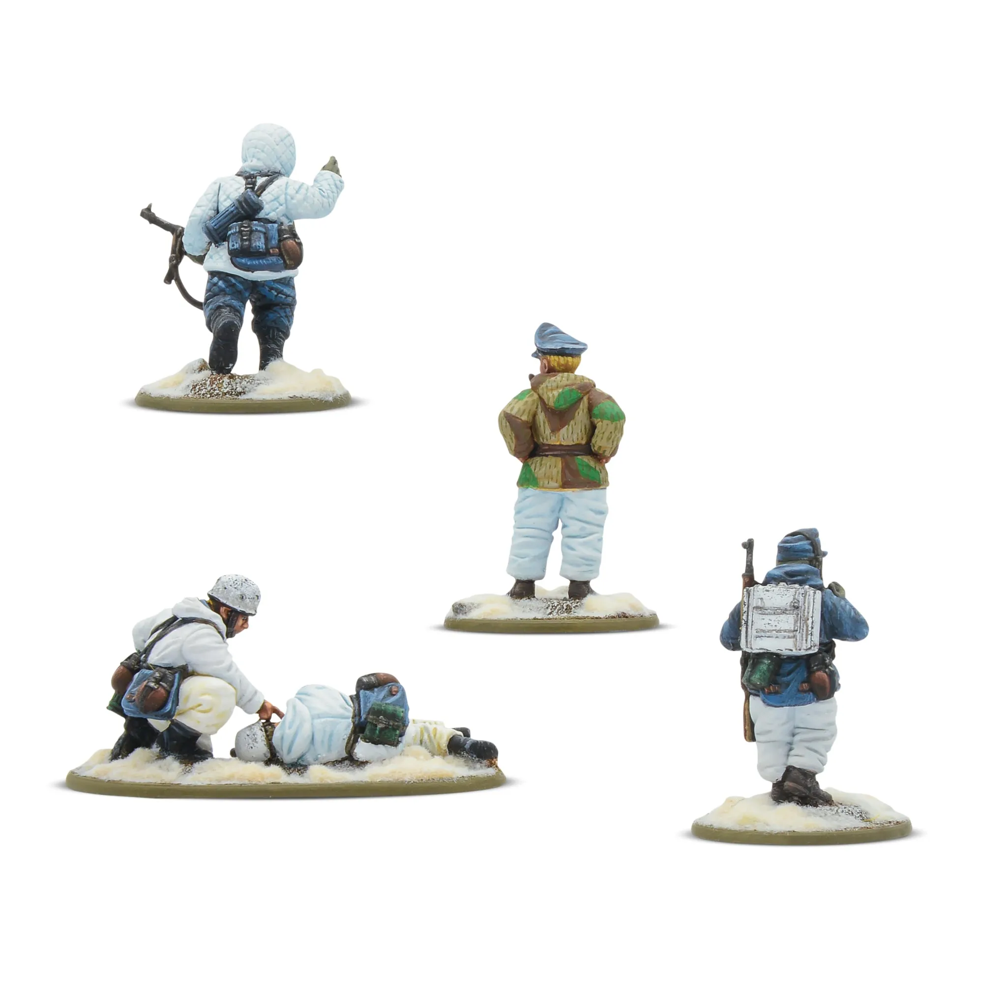 Bolt Action: Fallschirmjäger Winter HQ
