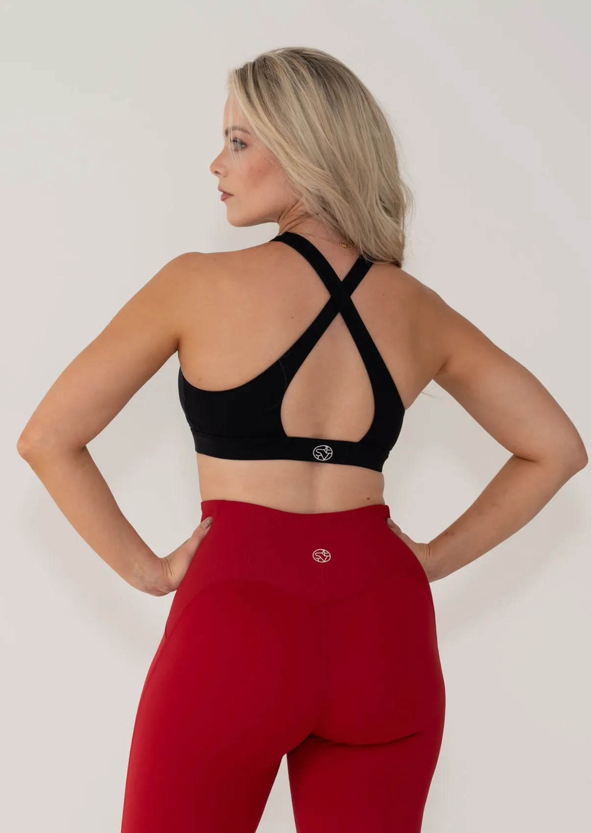 Born to Sirve Bra in black
