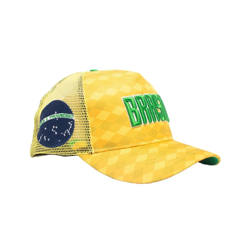 BRASIL SOCCER TRUCKER HAT