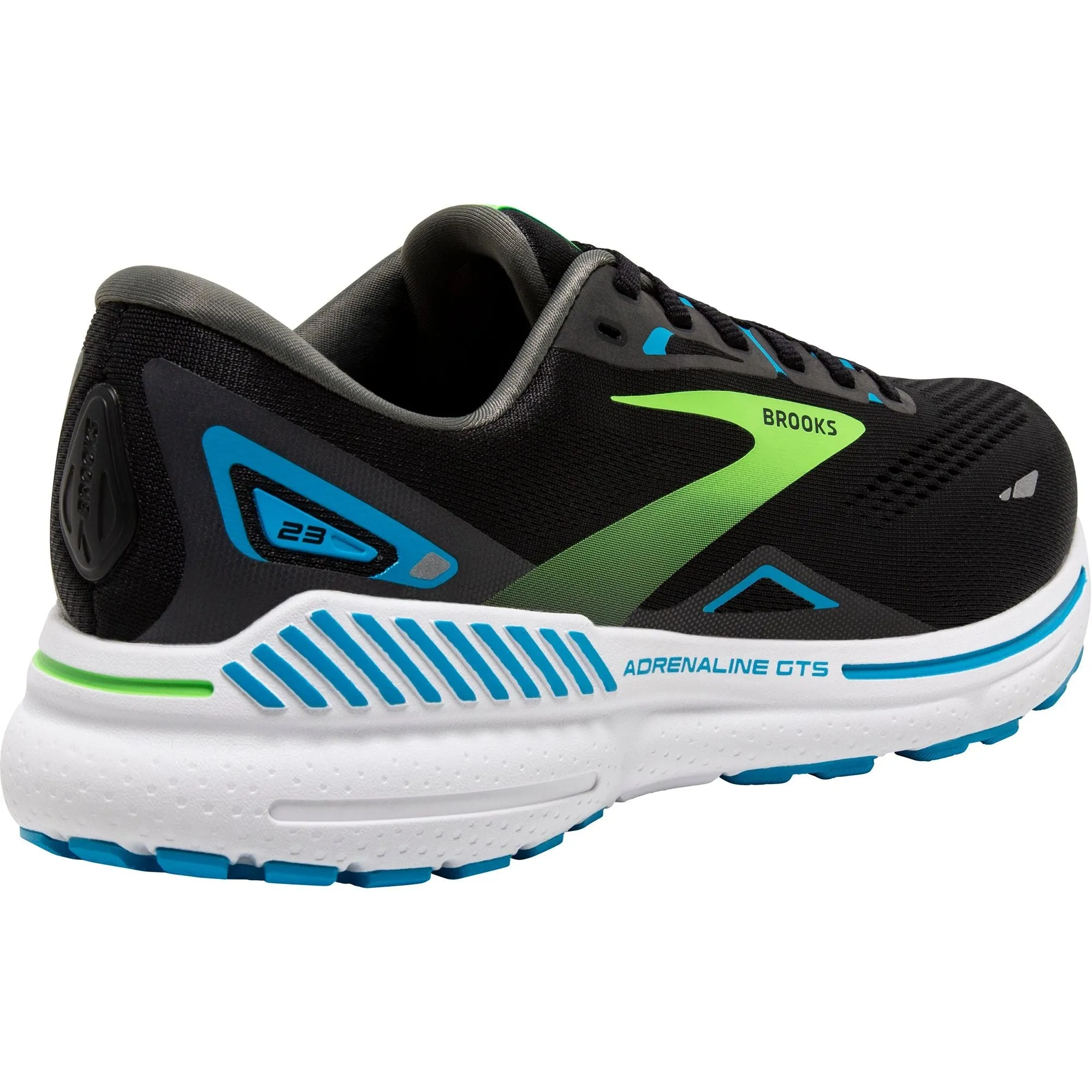Brooks Adrenaline GTS 23 WIDE FIT (4E) Mens Running Shoes - Black