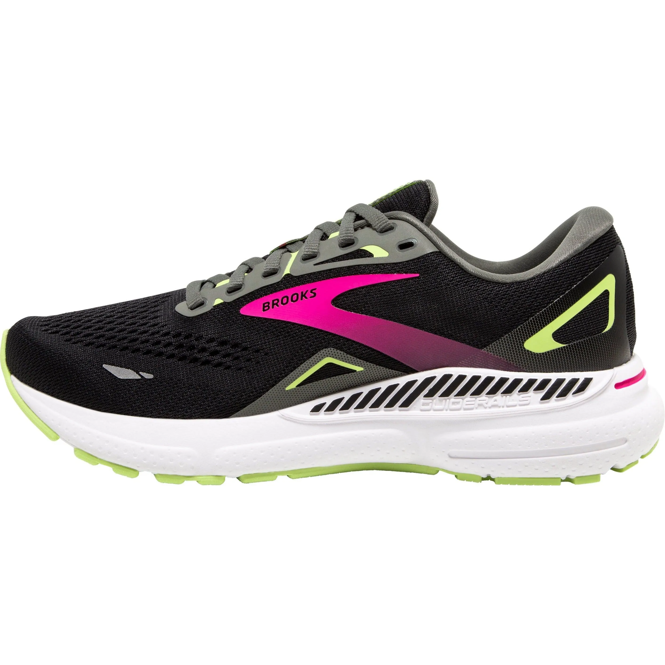 Brooks Adrenaline GTS 23 WIDE FIT Womens Running Shoes - Black