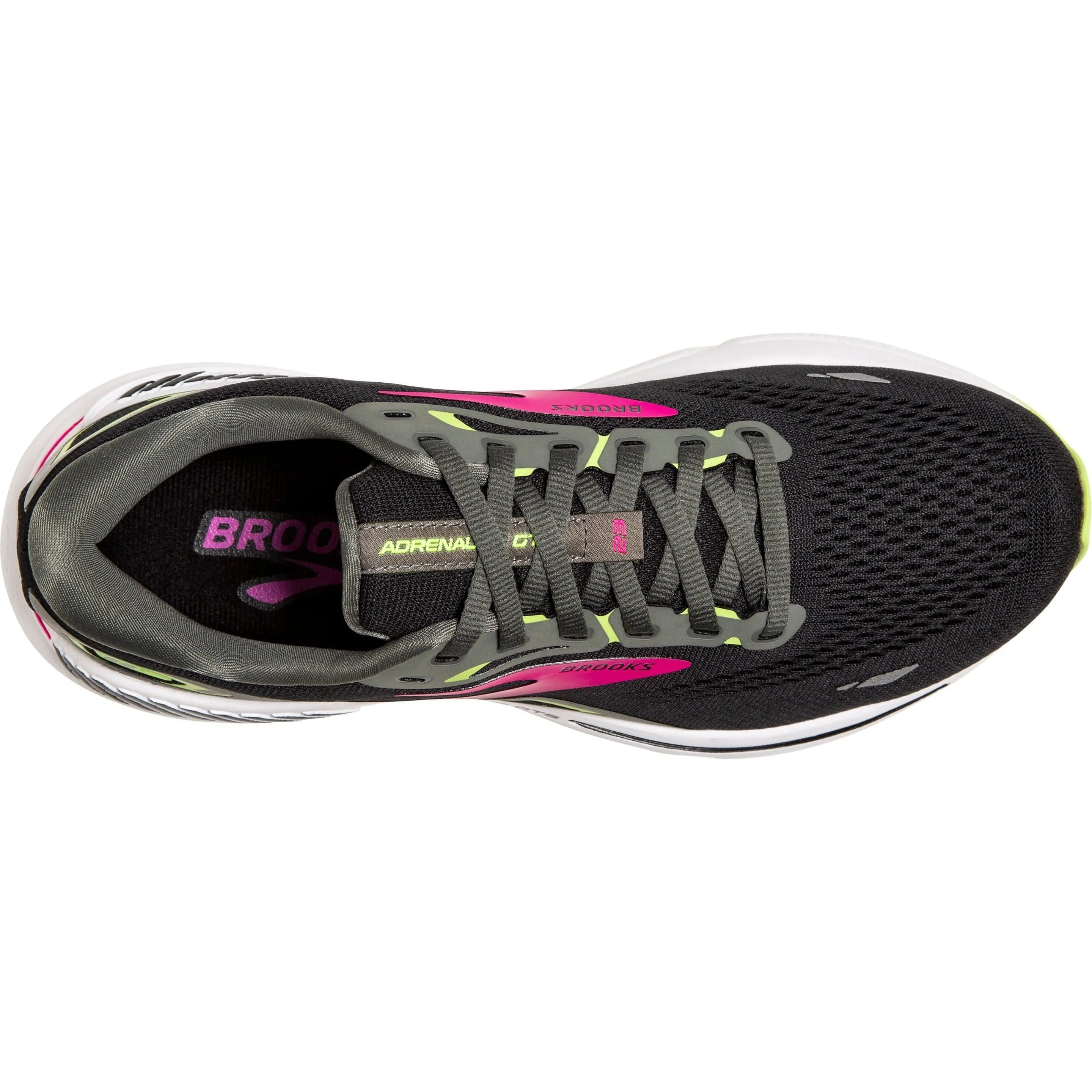 Brooks Adrenaline GTS 23 WIDE FIT Womens Running Shoes - Black