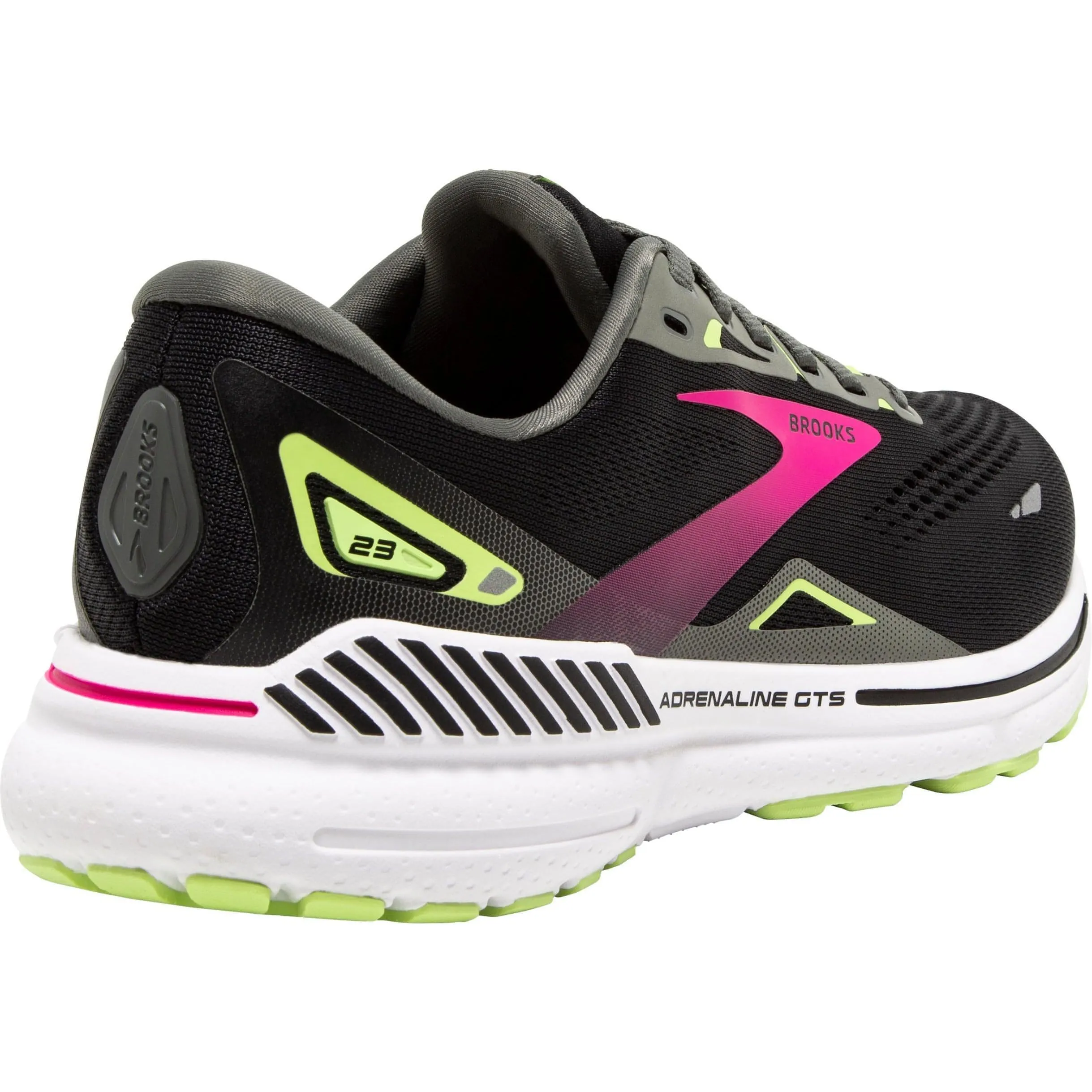 Brooks Adrenaline GTS 23 WIDE FIT Womens Running Shoes - Black