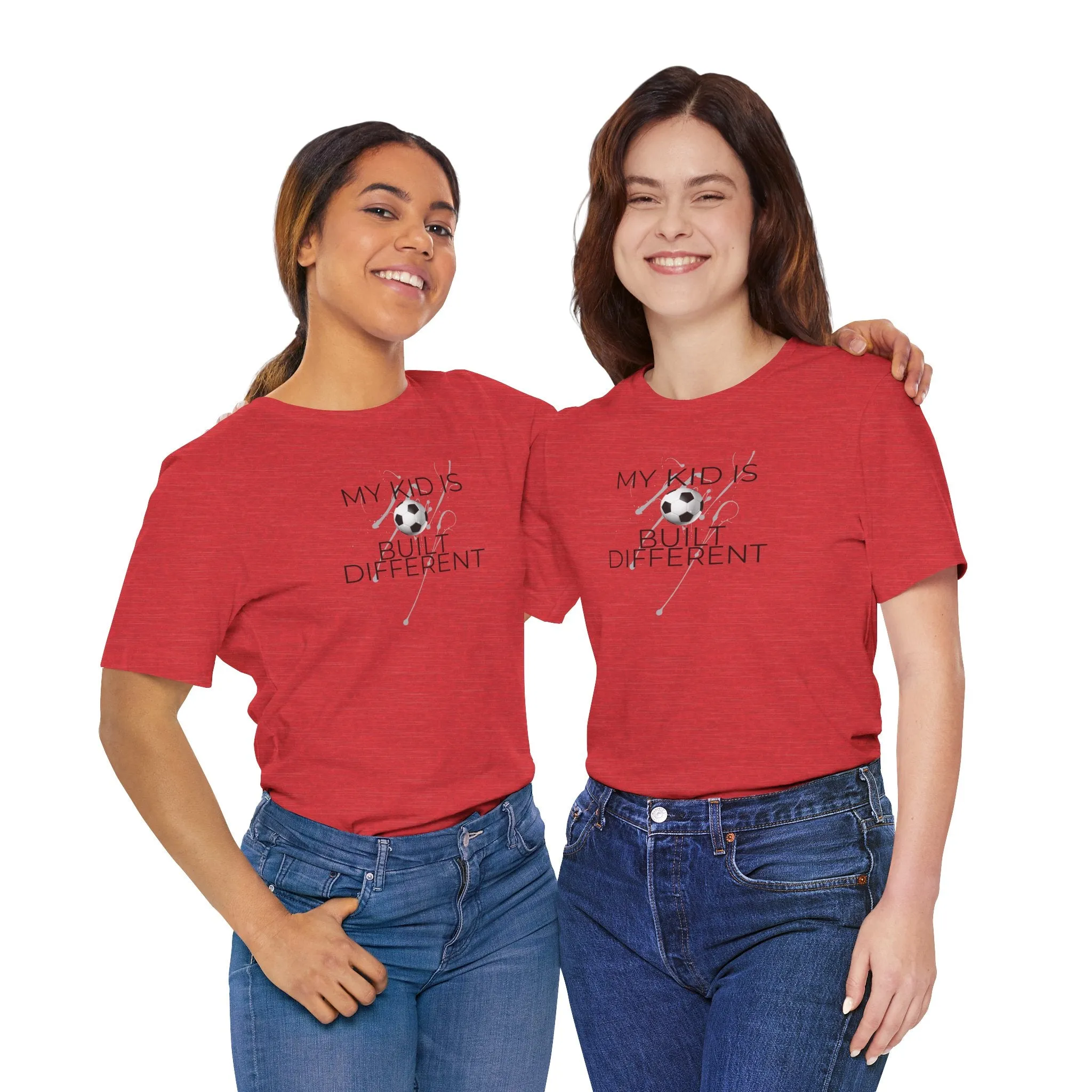 Built Different Soccer Tee - Women's Short Sleeve T-Shirt