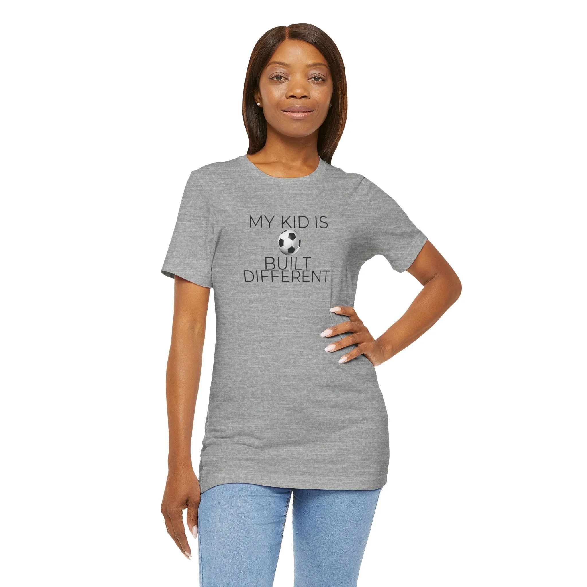 Built Different Soccer Tee - Women's Short Sleeve T-Shirt