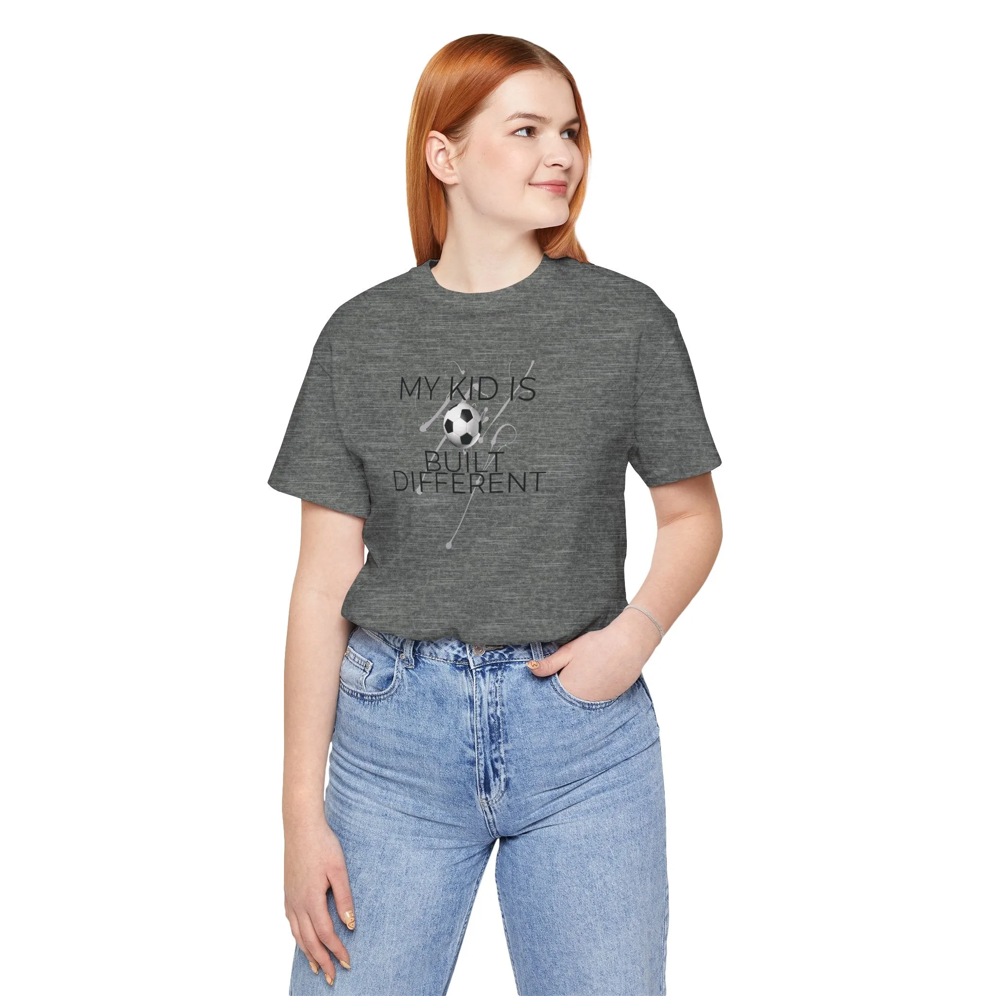 Built Different Soccer Tee - Women's Short Sleeve T-Shirt