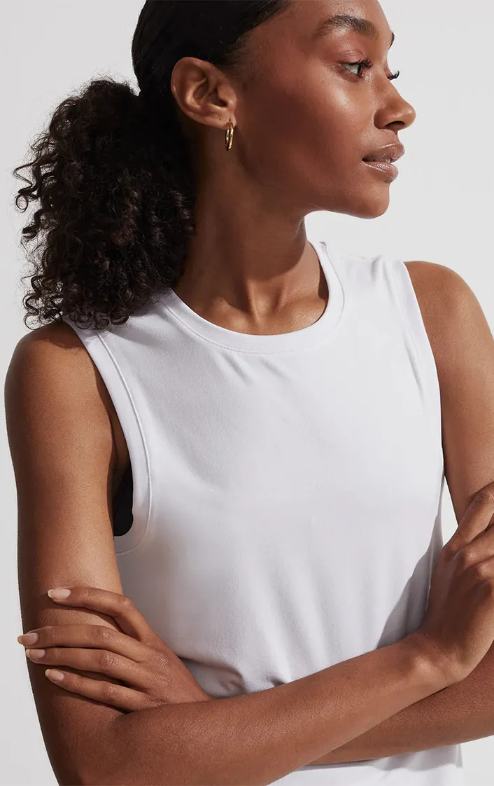 Caleta Dress - White
