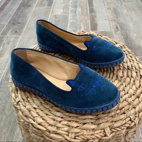Charlotte Olympia Incy Kids Cat Flat shoes