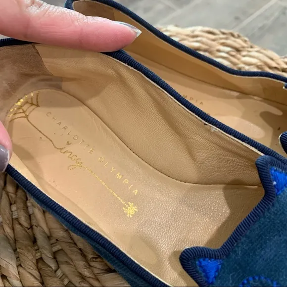 Charlotte Olympia Incy Kids Cat Flat shoes