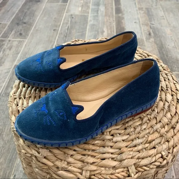 Charlotte Olympia Incy Kids Cat Flat shoes