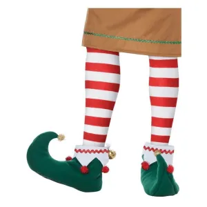 Christmas Elf Shoes Adults Costume Accessory