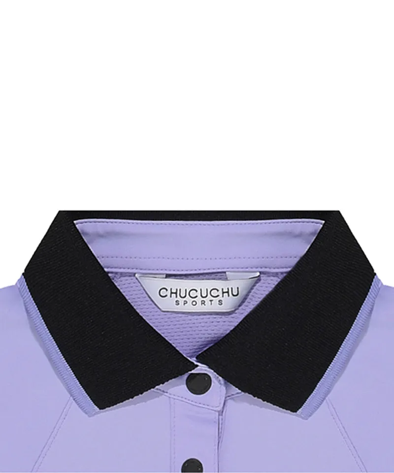 CHUCUCHU Ready Knit Collar Sleeveless - Violet