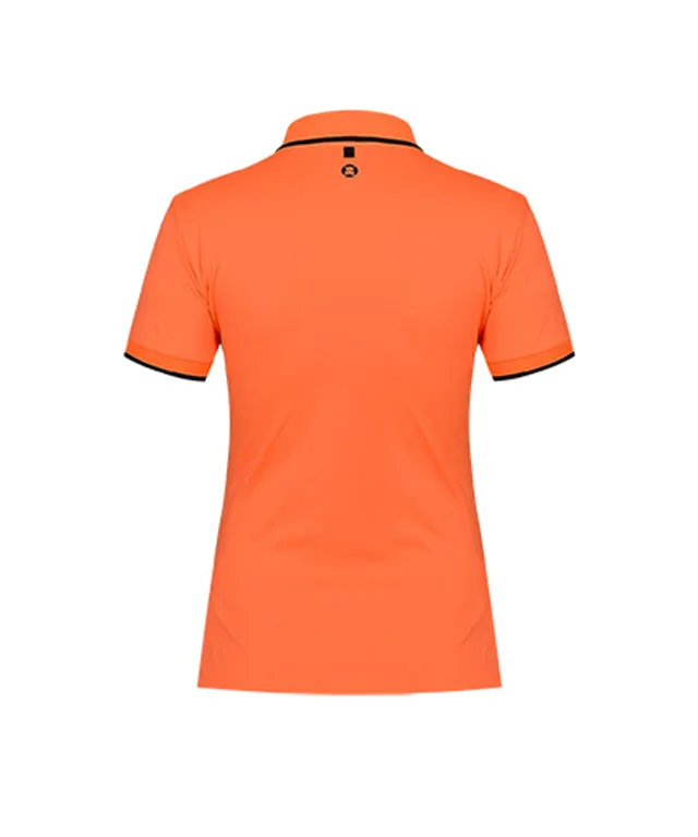 CHUCUCHU Women's Line Point Top - Orange