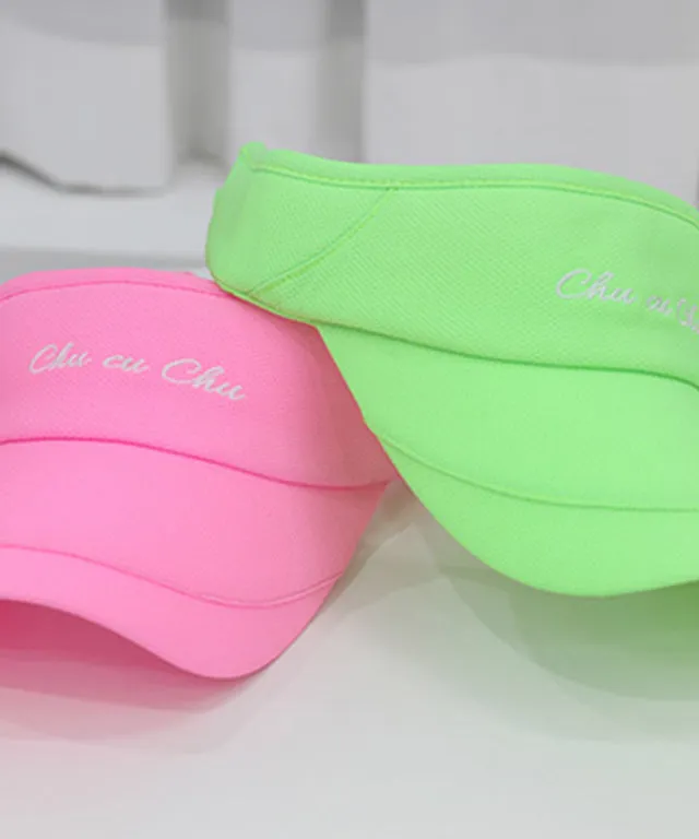 CHUCUCHU Women's Neon Visor