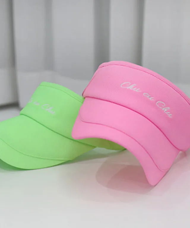 CHUCUCHU Women's Neon Visor