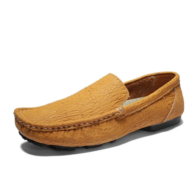 Comfortable Genuine Leather Mens Casual Shoes